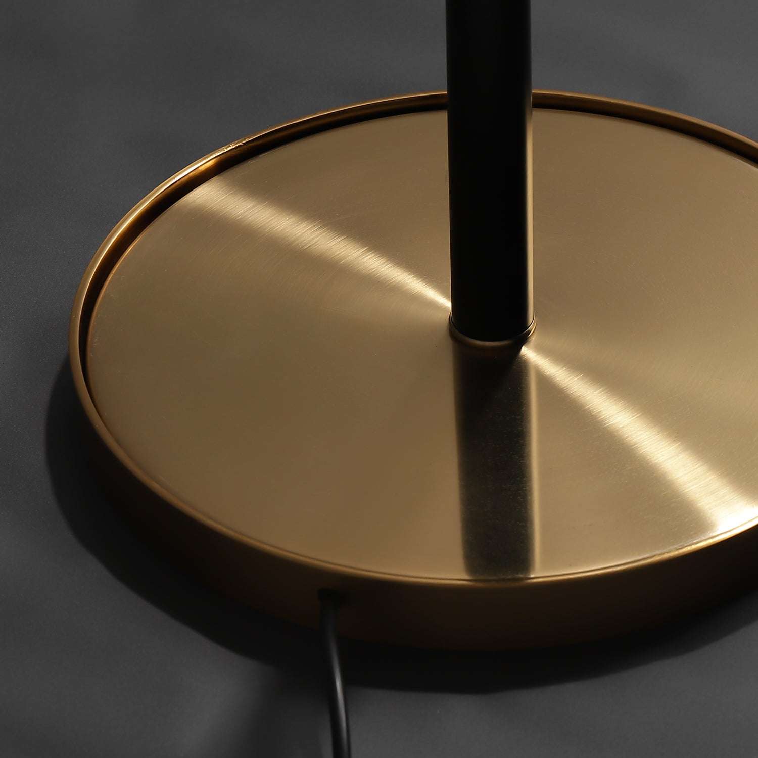 modern black floor lamp