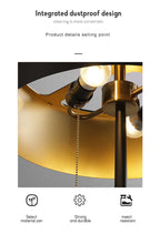 black floor lamp
