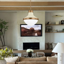 Maxton Geometric Metal Pendant Light