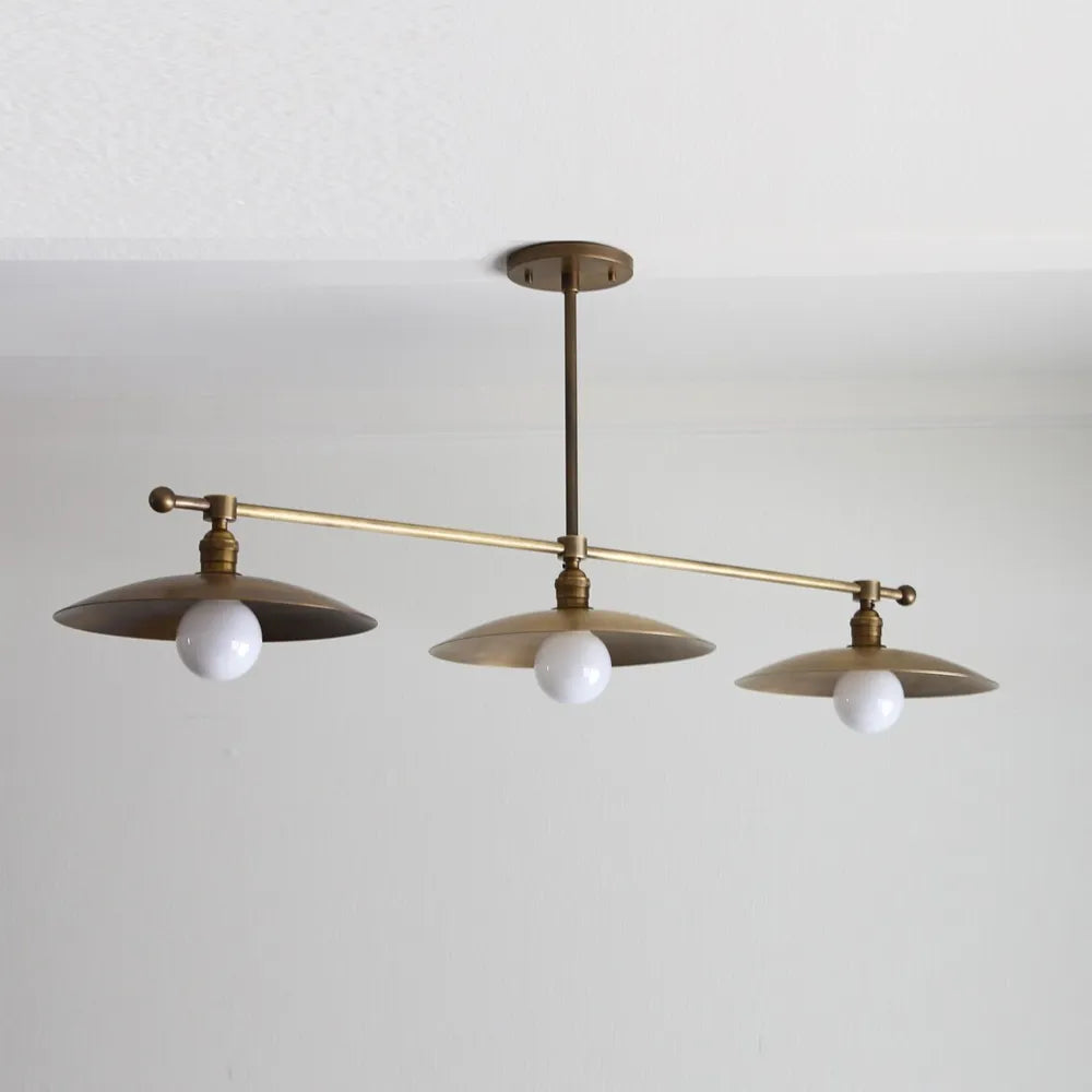 medieval brass chandelier