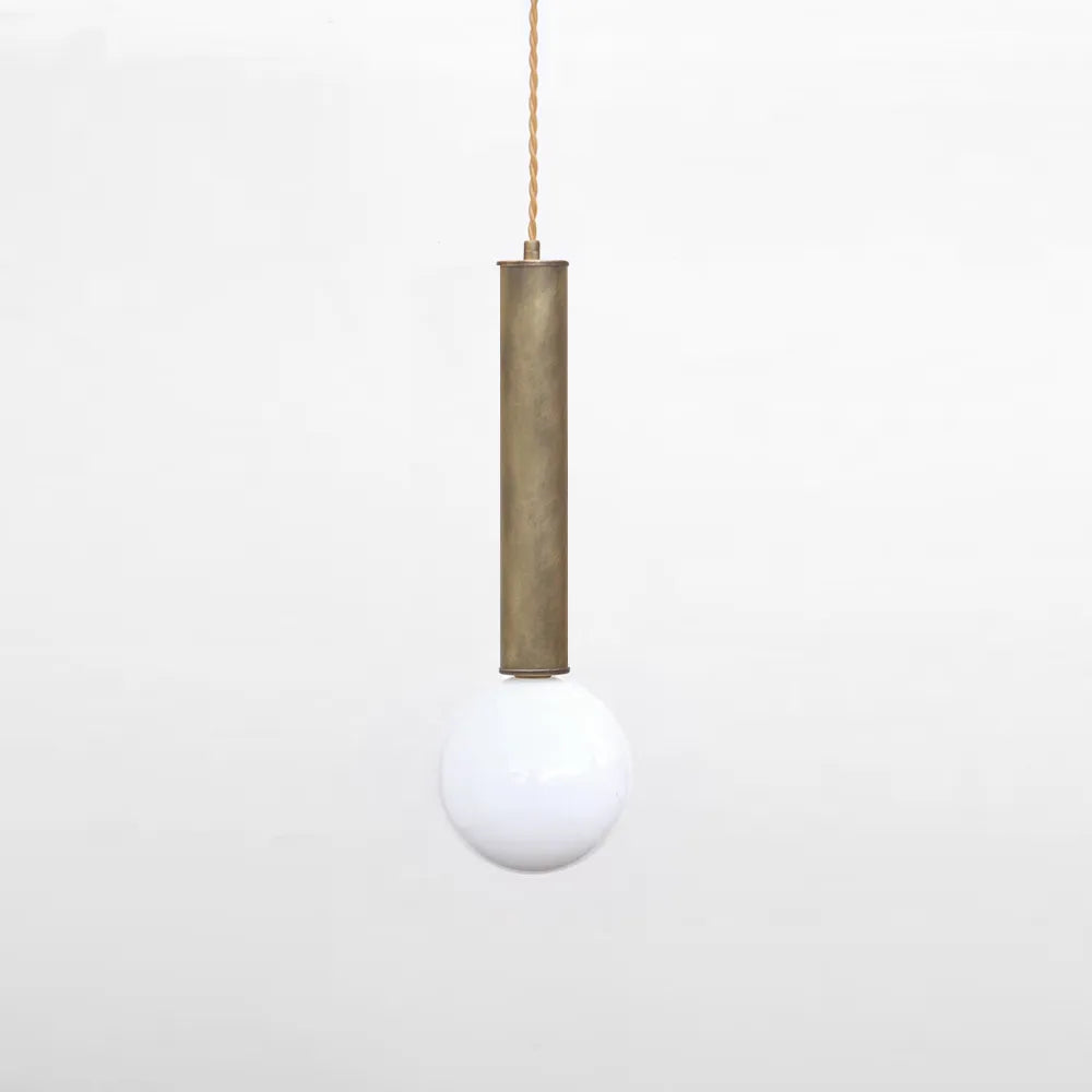 Medieval Minimalist Brass Pendant Light – Vintage Kitchen Island Lamp