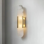 Melange Alabaster Wall Sconce | Sculptural Accent for Chic Interiors - View 4