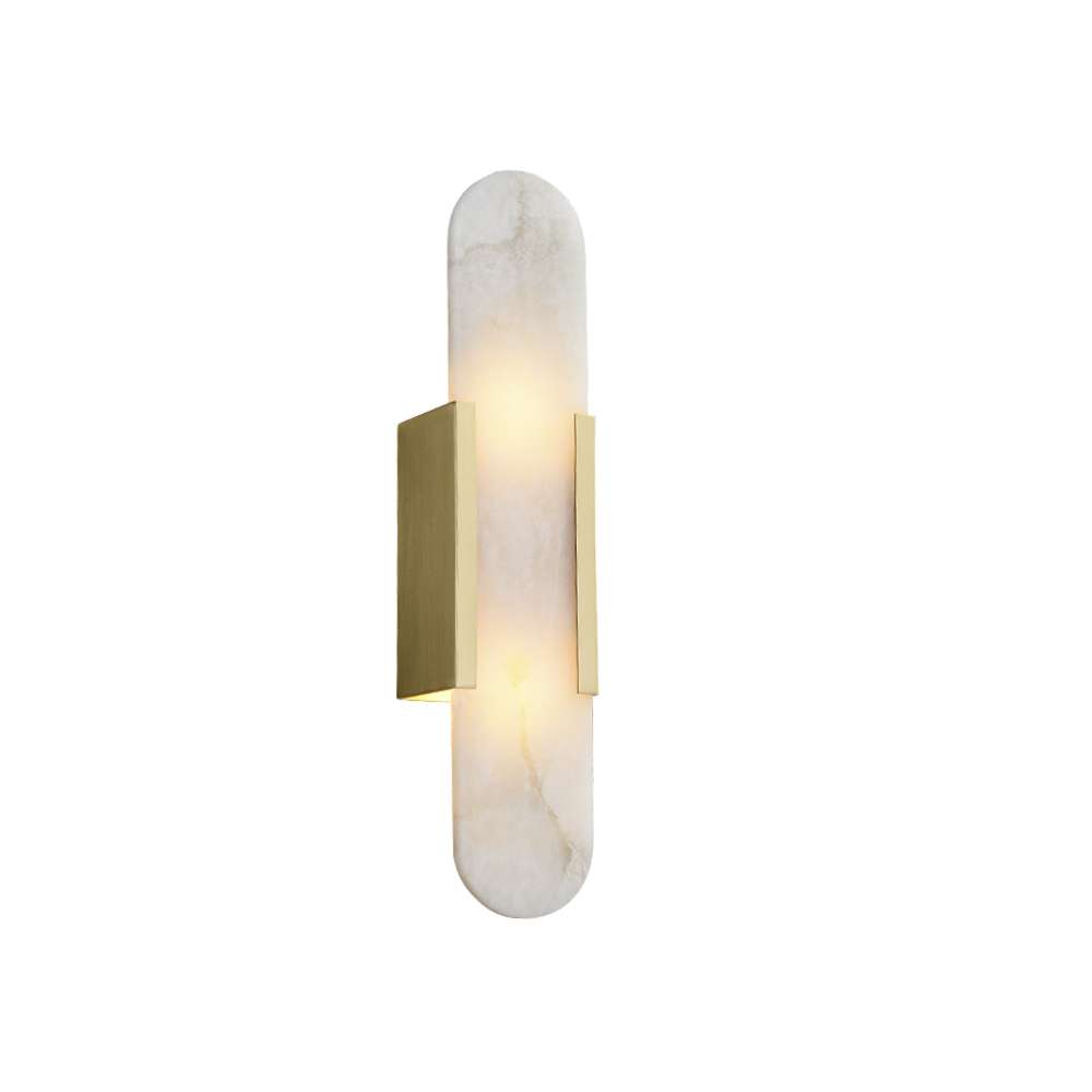 stylish elongated wall lighting
