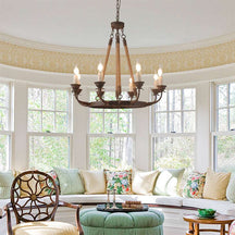 candelabra style hanging light