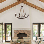 vintage metal chandelier light