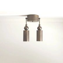Mid-Century Brass Ceiling Spotlight – 1950s Double Ended Ceiling/Wall Light