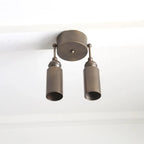 Mid-Century Brass Ceiling Spotlight – 1950s Double Ended Ceiling/Wall Light - View 2