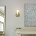brass wall lamp lighting