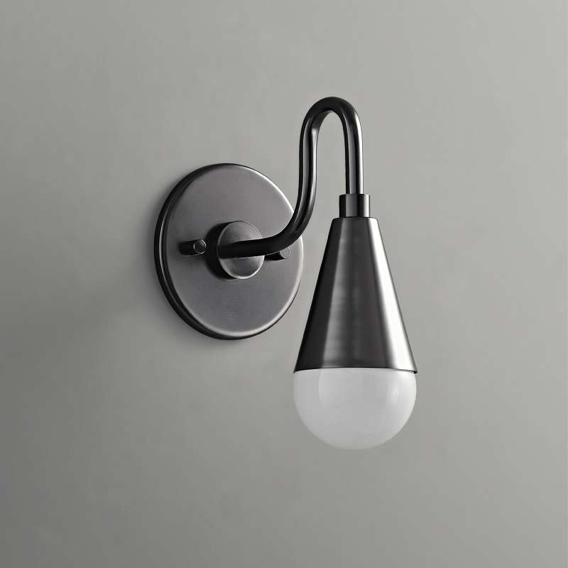 Black Lamp Wall Light Fixture – Mid Century Modern Lighting for Stylish Homes