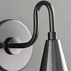 Black Lamp Wall Light Fixture – Mid Century Modern Lighting for Stylish Homes - View 5