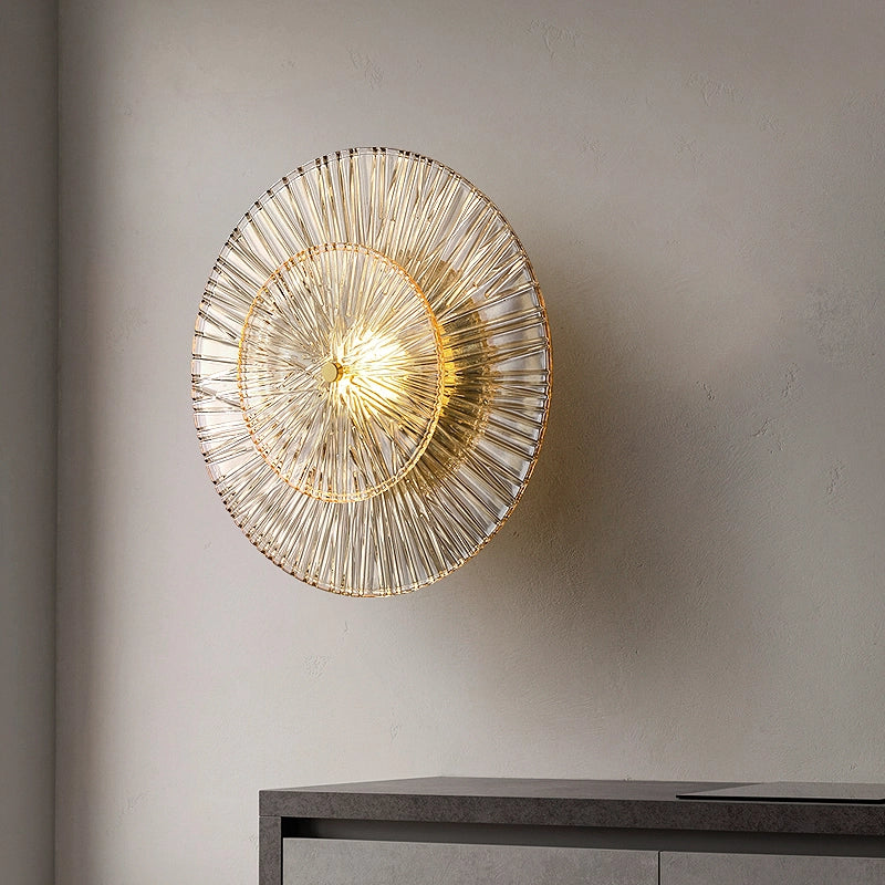 sconces in sunburst shape