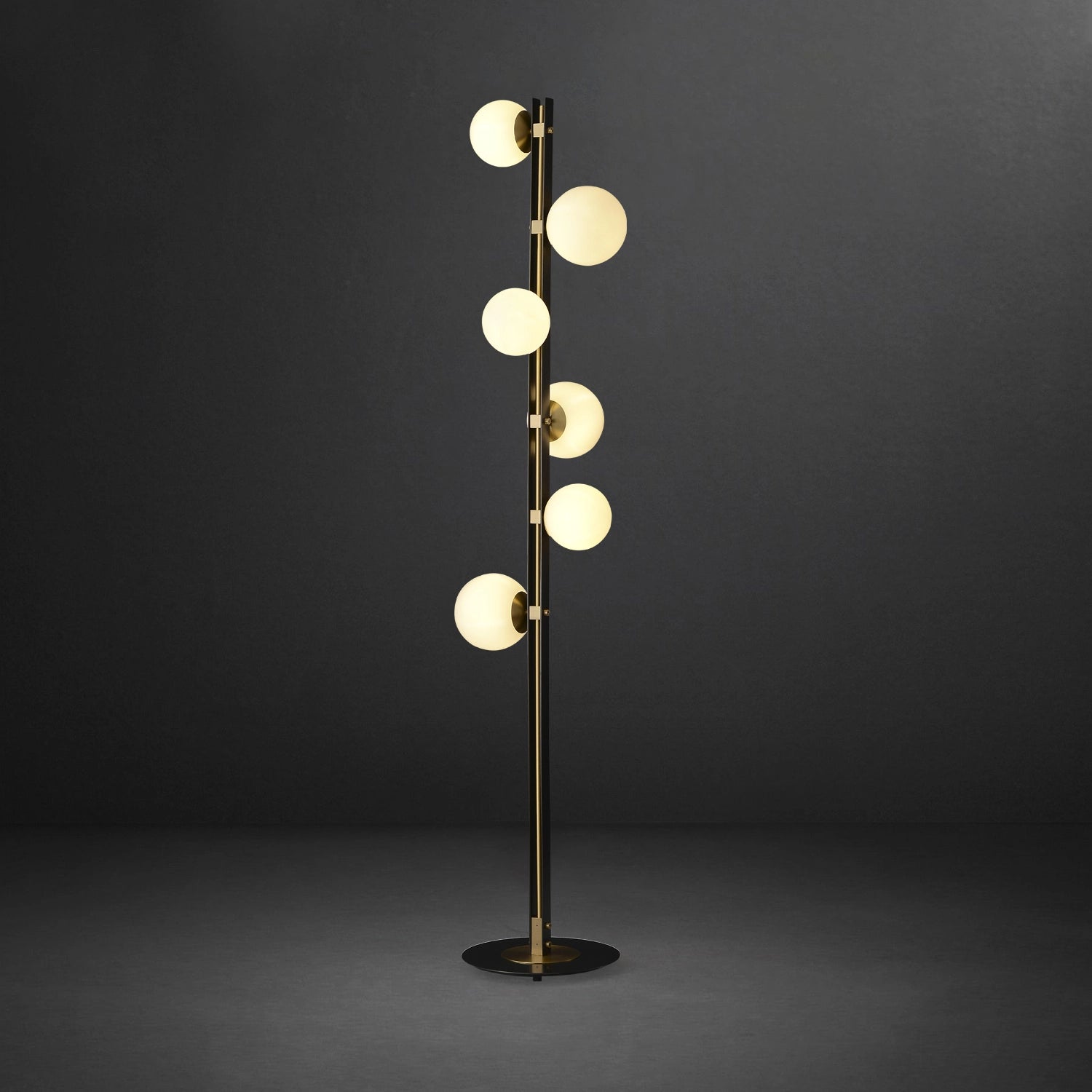 globe floor lamp