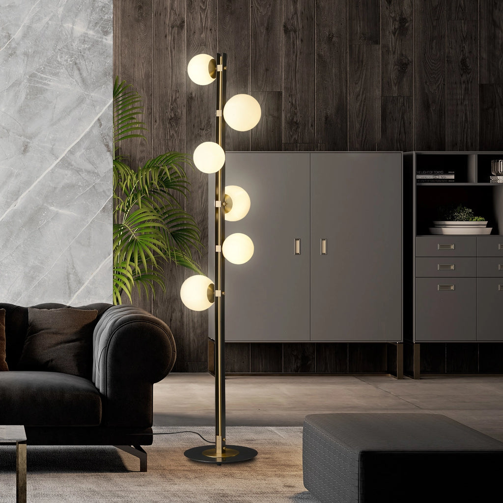 elegant art floor lamp