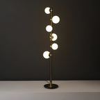 mid century retro globe floor lamp