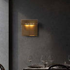 mid-century brass wall lights