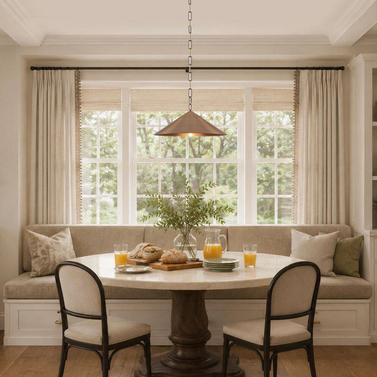 Midvale Pendant — Tapered Hanging Light for Kitchen & Dining