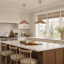 Midvale Pendant — Tapered Hanging Light for Kitchen & Dining