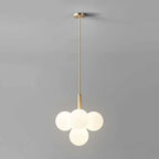 brass opal hanging lamp