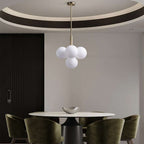 brass opal hanging lamp