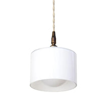 Milky White Glass Pendant Light – Minimalist Kitchen Island Lighting