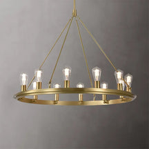 milla 12 light Round LED Chandelier