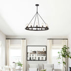 Round LED Chandelier