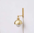 plug in wall sconce