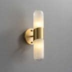 minimalist sconces with glass shade