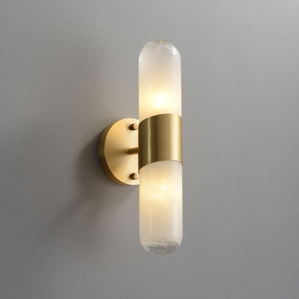 minimalist sconces with glass shade