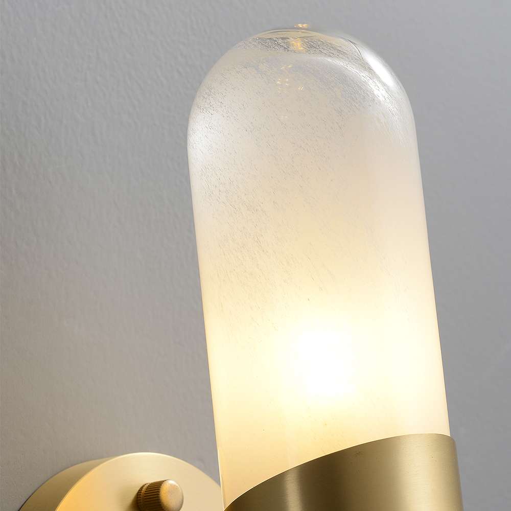 modern column wall sconce