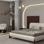minimalist glass ball led light