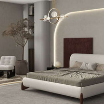 minimalist glass ball led light