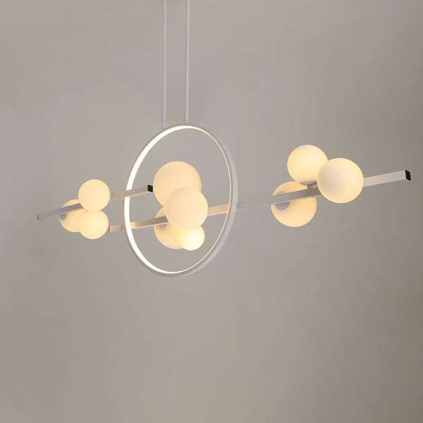 hanging glass ceiling light