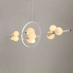 hanging glass ceiling light