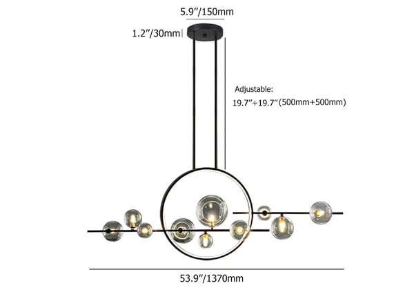 modern minimalist hanging lamp
