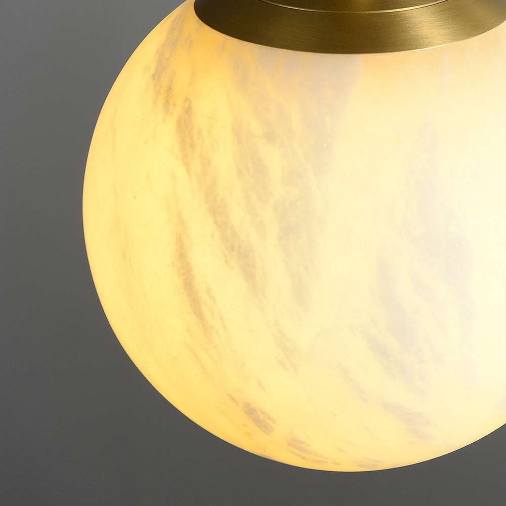 scandinavian globe pendant light