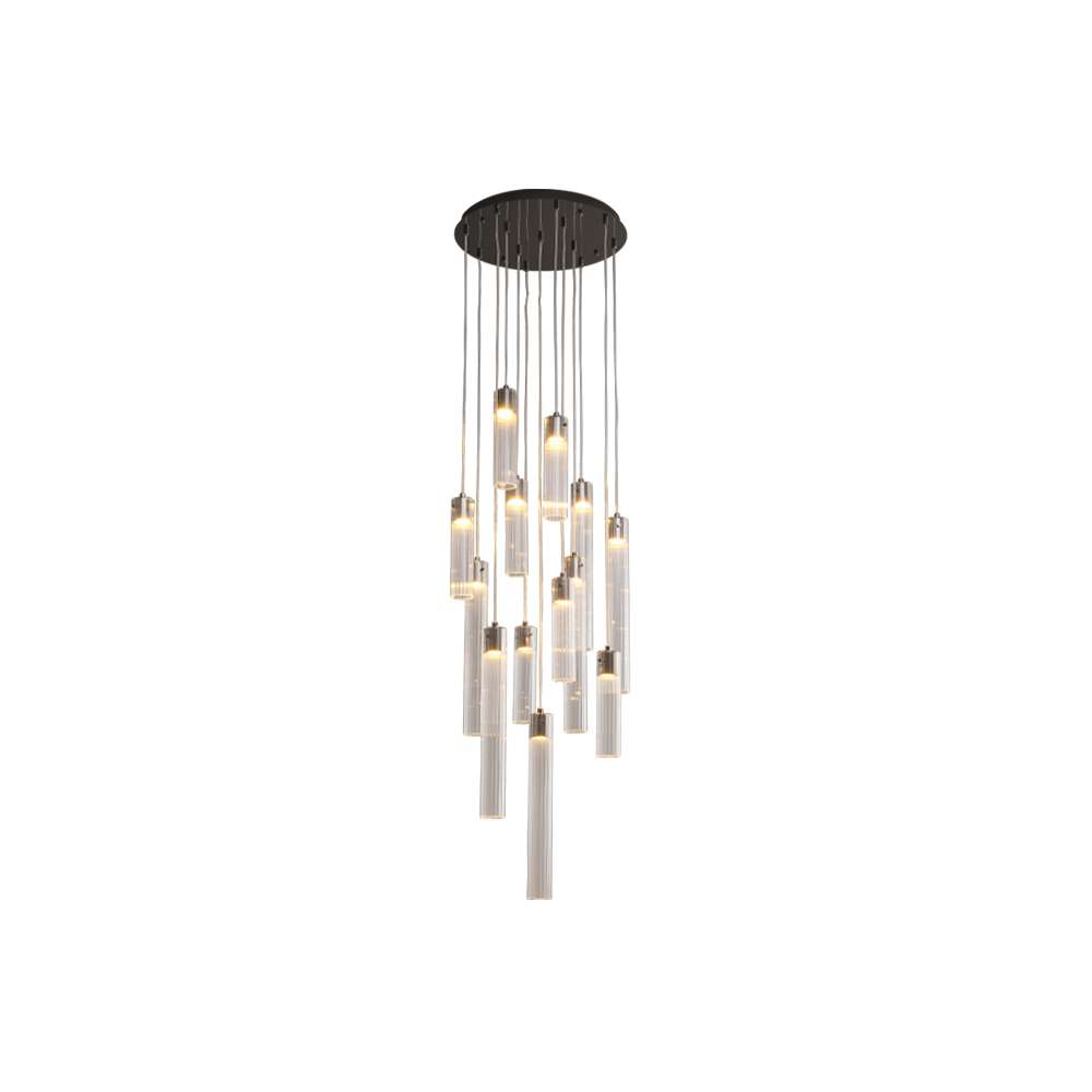 pearl black pendant chandelier
