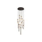 pearl black pendant chandelier