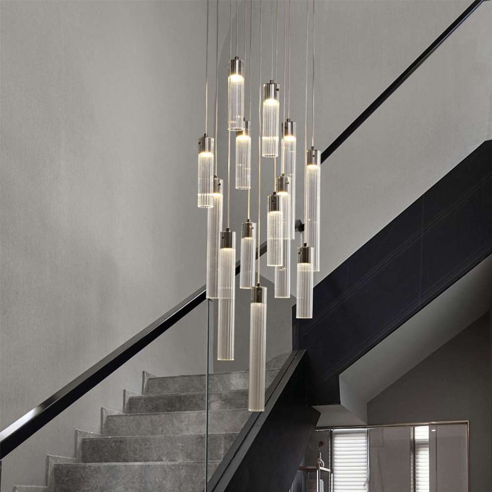 luxury entryway chandelier lighting