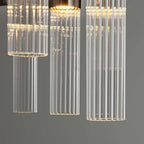 stylish glass chandelier