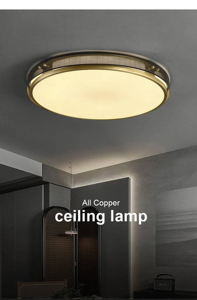 led semi flush mount light