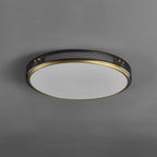 matte black semi flush mount lighting