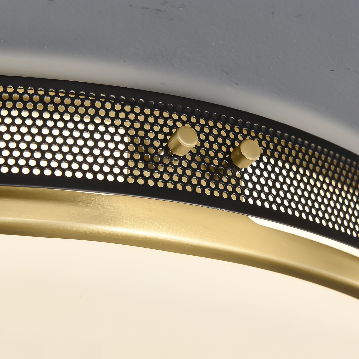 matte black pmma shade lamp