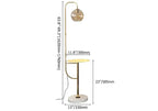 minimalist tray floor lamp