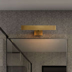 elegant gold mirror lighting