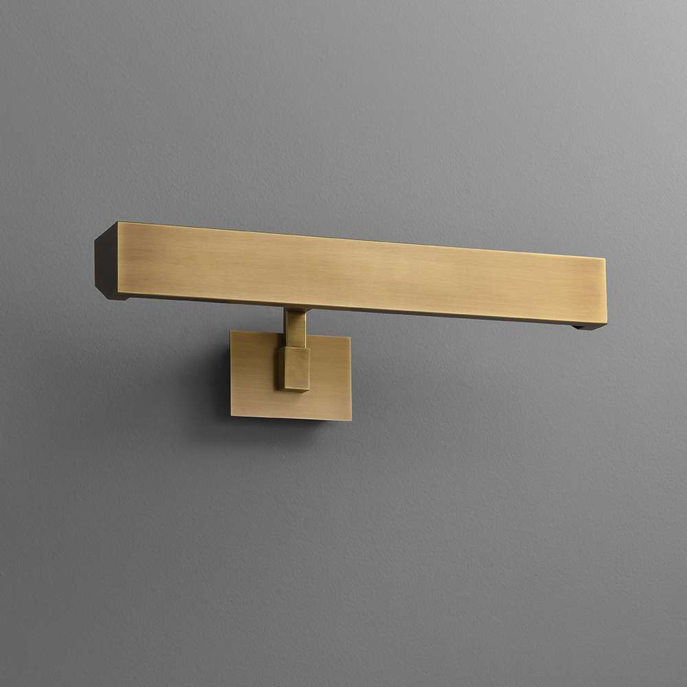 gold and iron art lighting fixture