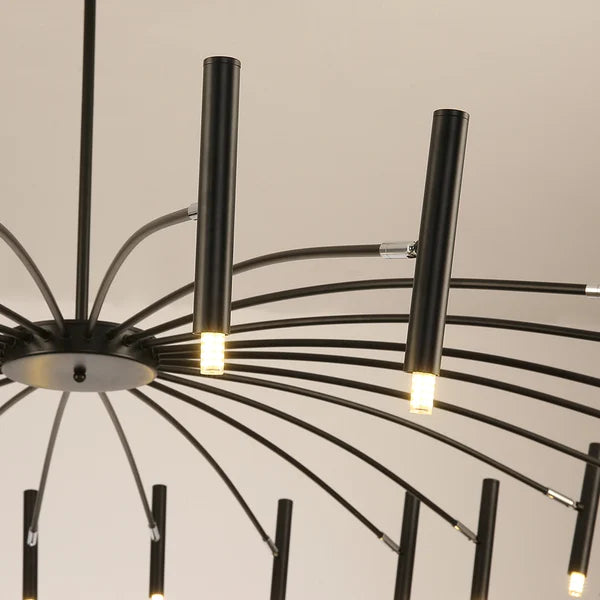 room lighting with chandelier