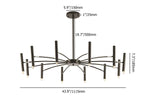 modern round chandelier