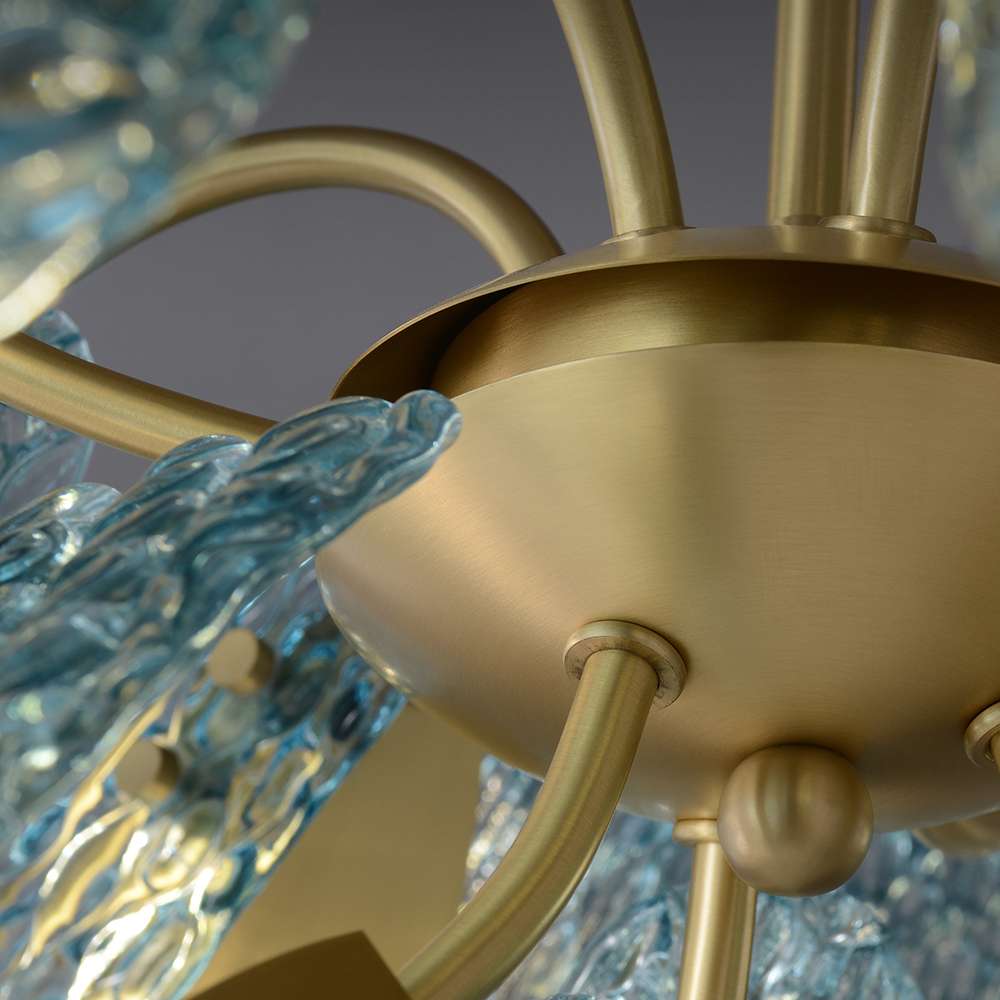 retro industrial chandelier