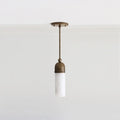 modern brass alabaster chandelier